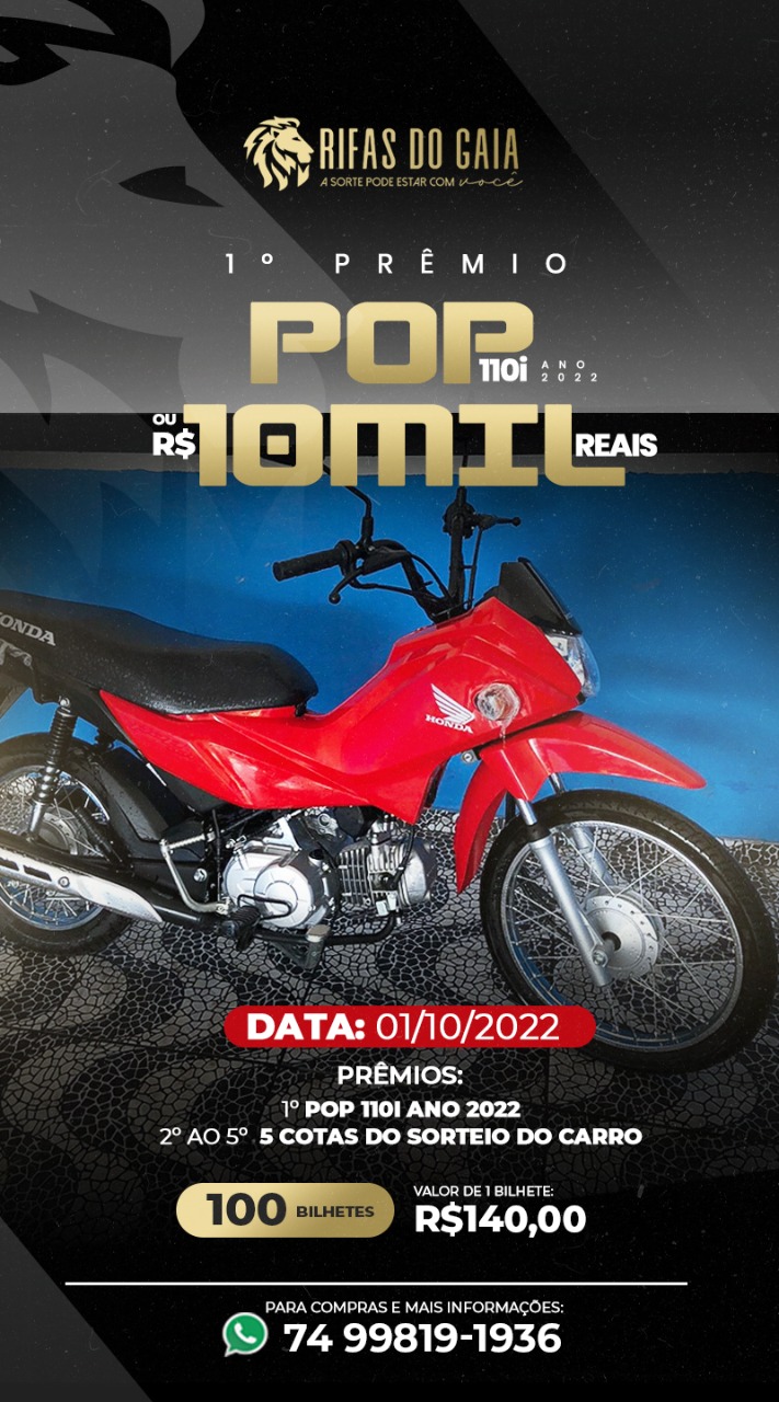 15 Edição POP 110I ano 2022